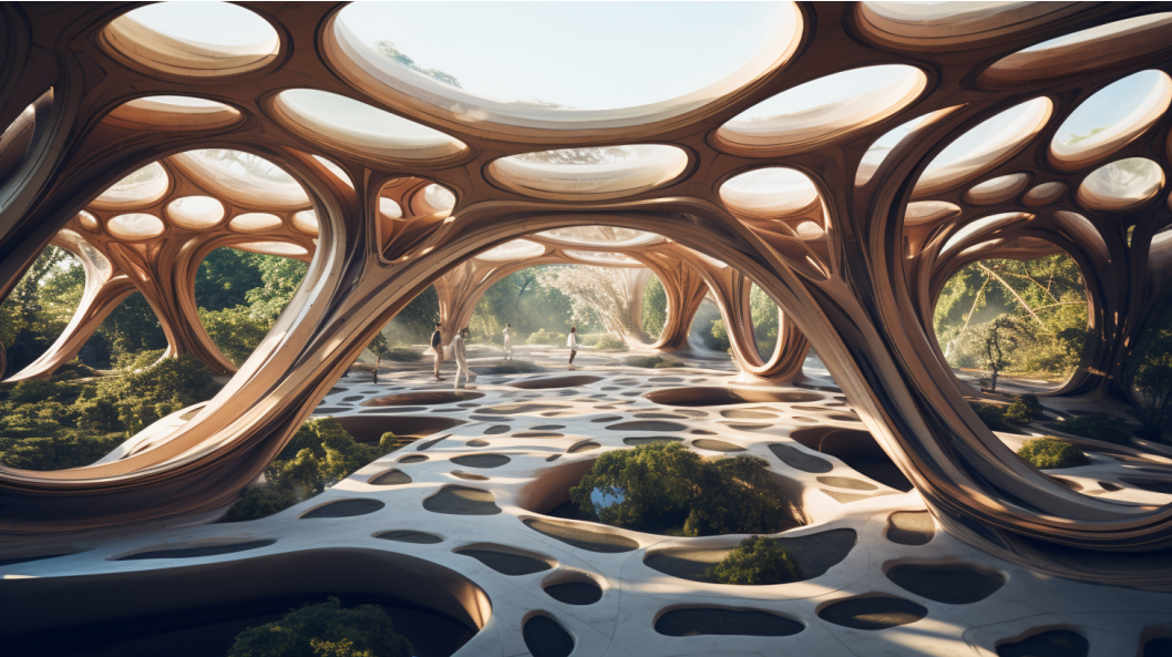 Symbiotic Structures: Enabling Harmony between Built and Natural Environments through Parametric Design