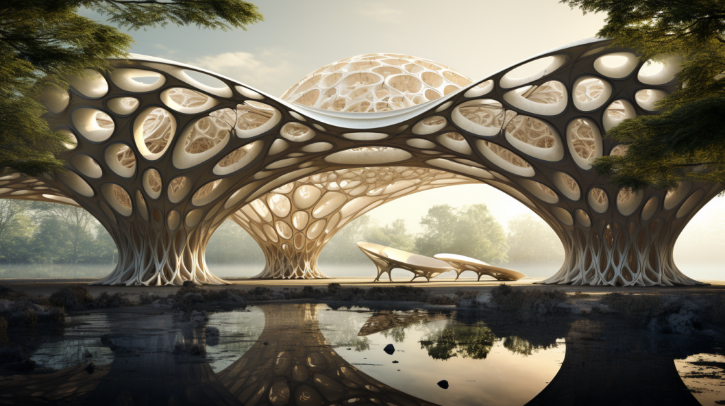 Symbiotic Structures: Enabling Harmony between Built and Natural Environments through Parametric Design