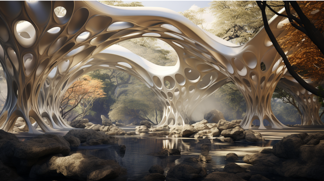 Symbiotic Structures: Enabling Harmony between Built and Natural Environments through Parametric Design