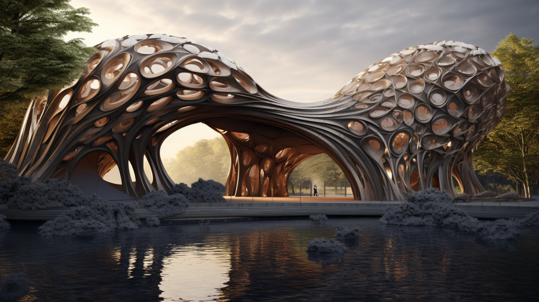 Symbiotic Structures: Enabling Harmony between Built and Natural Environments through Parametric Design